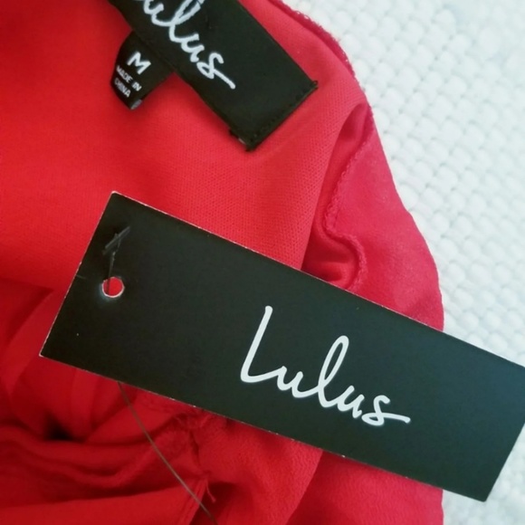Lulus Red Mini Dress - Picture 8 of 8